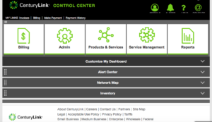 CenturyLink Control Center Upgraded