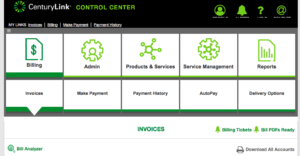 CenturyLink Control Center Doesn't Work Properly